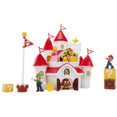 Playset Castillo Deluxe Reino Champiñon Super Mario Bros