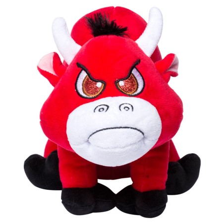 Peluche Toro rojo 25cm