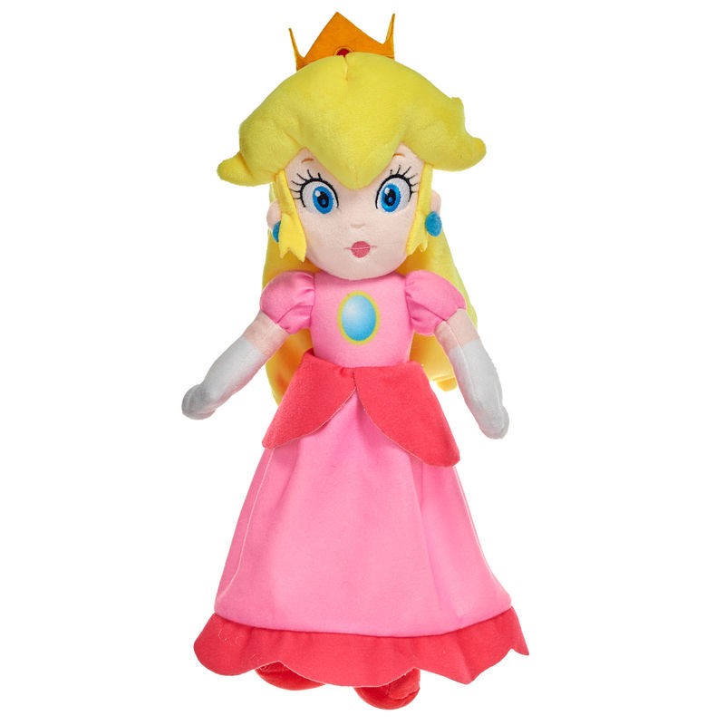 Peluche Peach Mario Bros soft 35cm