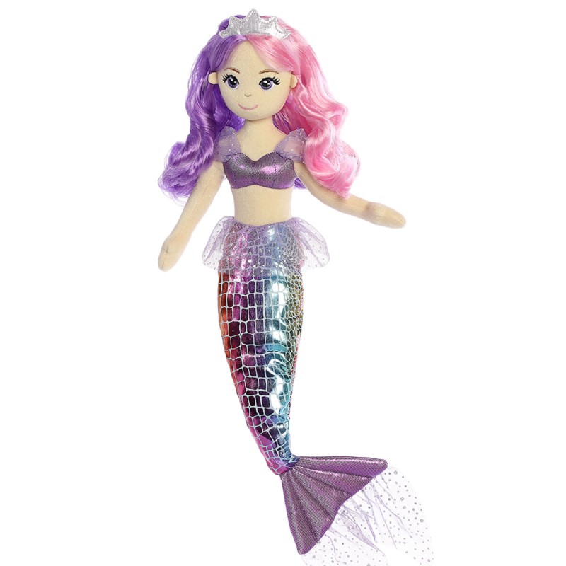 Peluche Sirena Iris Sea Sparkles 46cm