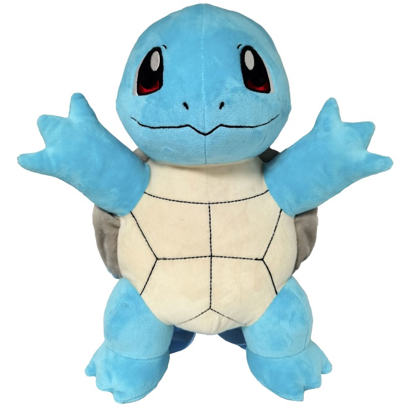 Mochila Peluche Squirtle Pokemon 36cm