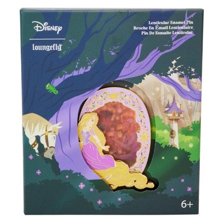 Pin lenticular Rapunzel Disney Loungefly 7,5cm