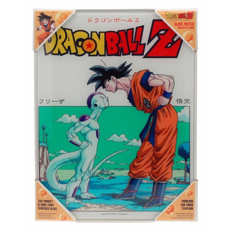 Poster cristal Goku vs Freezer Dragon Ball