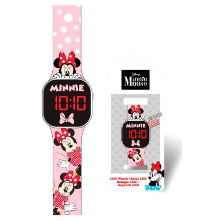 Reloj led Minnie Disney