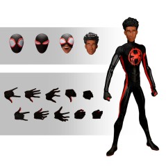 Figura Spiderman Miles Morales Spiderman 17cm