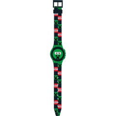 Reloj digital Minecraft