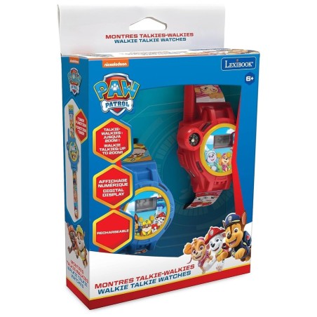 Reloj walkie talkie Patrulla Canina Paw Patrol