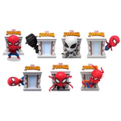 Figura sorpresa Tower Hero Box Spiderman Marvel surtido