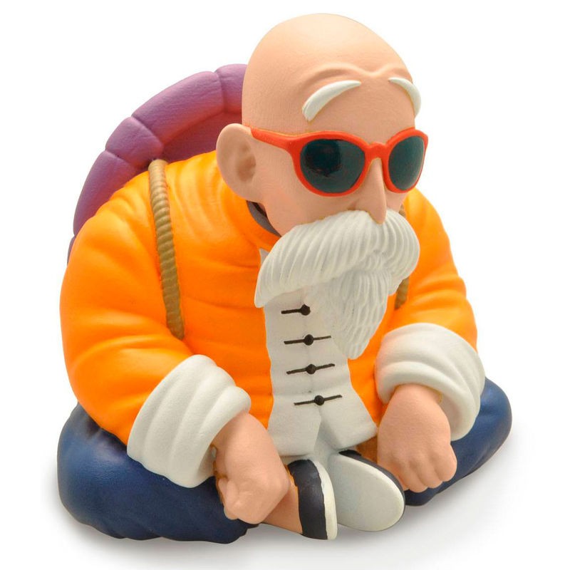 Figura hucha Chibi Master Roshi Dragon Ball 15cm