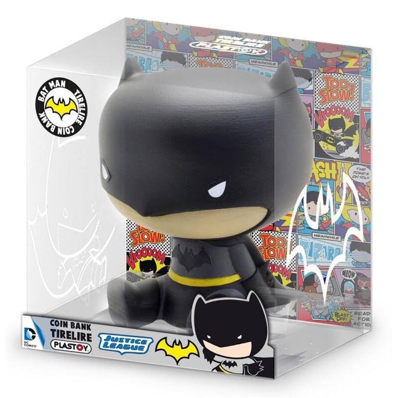 Figura Hucha Chibi Batman Justice League DC Comics 16cm