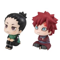 Pack 2 Figuras Shikamaru Nara y Gaara Look up Naruto Shippuden 11cm