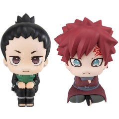 Pack 2 Figuras Shikamaru Nara y Gaara Look up Naruto Shippuden 11cm