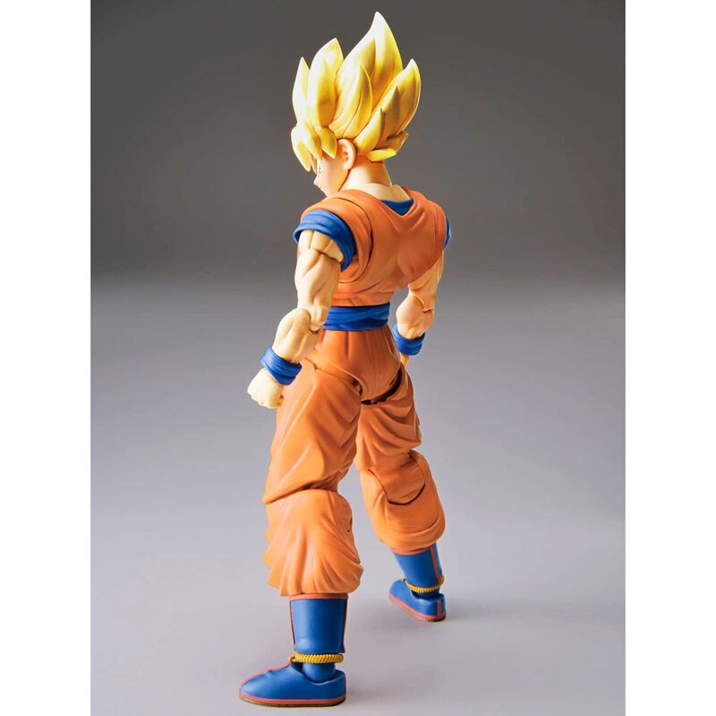 Figura Super Saiyan Goku New Version Model Kit Rise Standard Dragon Ball Z 16cm