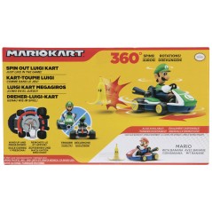Figura Luigi Kart megagiros Mario Kart 6,5cm en HappyJuguetes.com