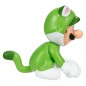 Figura Luigi Felino Super Mario Nintendo 6.5cm