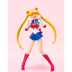 Figura S.H Figuarts Sailor Moon Animation Pretty Guardian Sailor Moon 14cm en HappyJuguetes.com