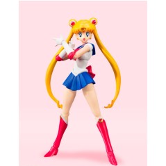 Figura S.H Figuarts Sailor Moon Animation Pretty Guardian Sailor Moon 14cm en HappyJuguetes.com