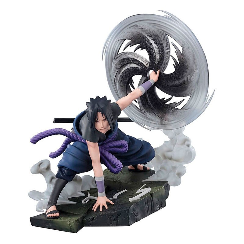 Figura Figuarts Zero Sasuke Uchiha the Light & Dark of the Mangekyo Sharingan Naruto Shippuden 20cm