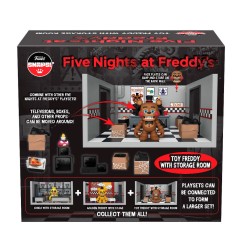 Figura playset Snaps! Five Nights at Freddys Toy Freddy with Storage Room sólo 39.95€