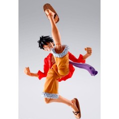 Figura SH Figuarts Monkey D Luffy Raid of Onigashima One Piece 14,5cm en HappyJuguetes.com