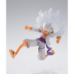 Figura S.H. figuarts Monkey D Luffy Gear 5 One Piece 15,5cm en HappyJuguetes.com