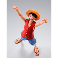 Figura S.H Figuarts Monkey D Luffy Romance Dawn One Piece 14cm en HappyJuguetes.com