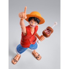 Figura S.H Figuarts Monkey D Luffy Romance Dawn One Piece 14cm en HappyJuguetes.com