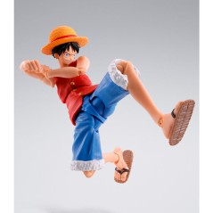 Figura S.H Figuarts Monkey D Luffy Romance Dawn One Piece 14cm en HappyJuguetes.com