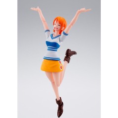 Figura S.H Figuarts Nami Romance Dawn One Piece 14cm en HappyJuguetes.com