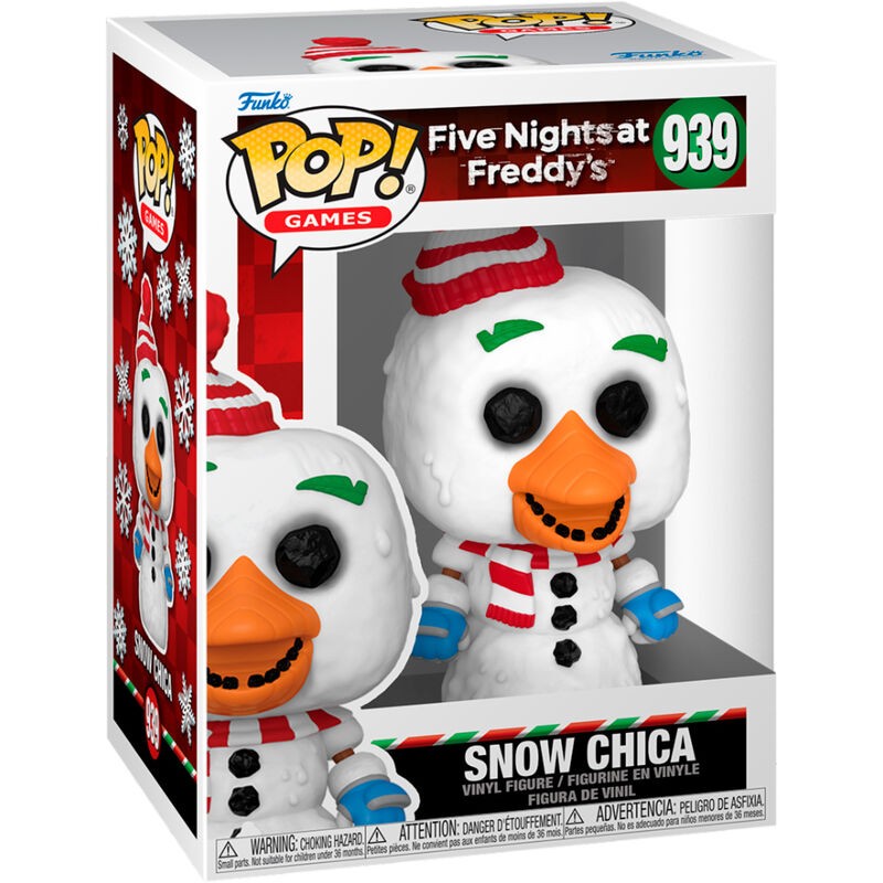 Figura POP Five Nights at Freddys Holiday Snow Chica