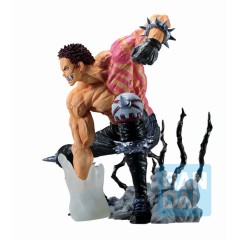 Figura Ichibansho Charlotte Katakuri Duel Memories One Piece 10cm en HappyJuguetes.com
