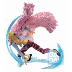 Figura Ichibansho DonQuixote Doflamingo Duel Memories One Piece 9cm en HappyJuguetes.com