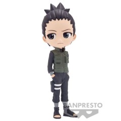 Figura Nara Shikamaru Ver.A Naruto Shippuden Q posket 14cm en HappyJuguetes.com