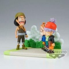 Figura Usopp Pirates Log Stories One Piece 7cm en HappyJuguetes.com