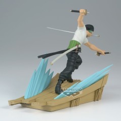 Figura Roronoa Zoro Senkozekkei One Piece 11cm en HappyJuguetes.com