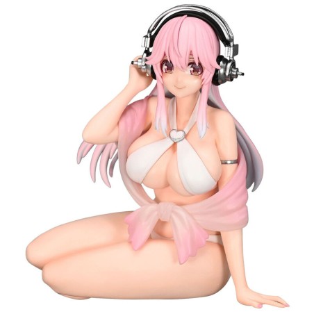 Figura Super Sonico Summer Memories Noodle Stopper Super Sonico 11cm