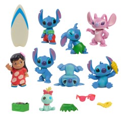 Blister figuras Stitch Disney 6cm en HappyJuguetes.com