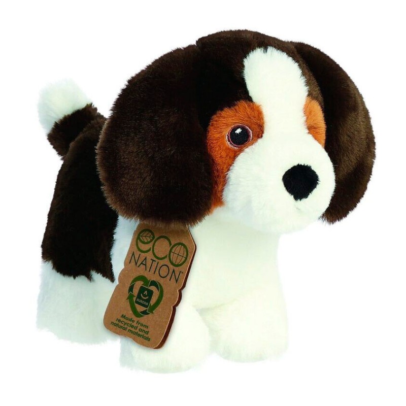 Peluche Perro Beagle Eco Nation 20cm