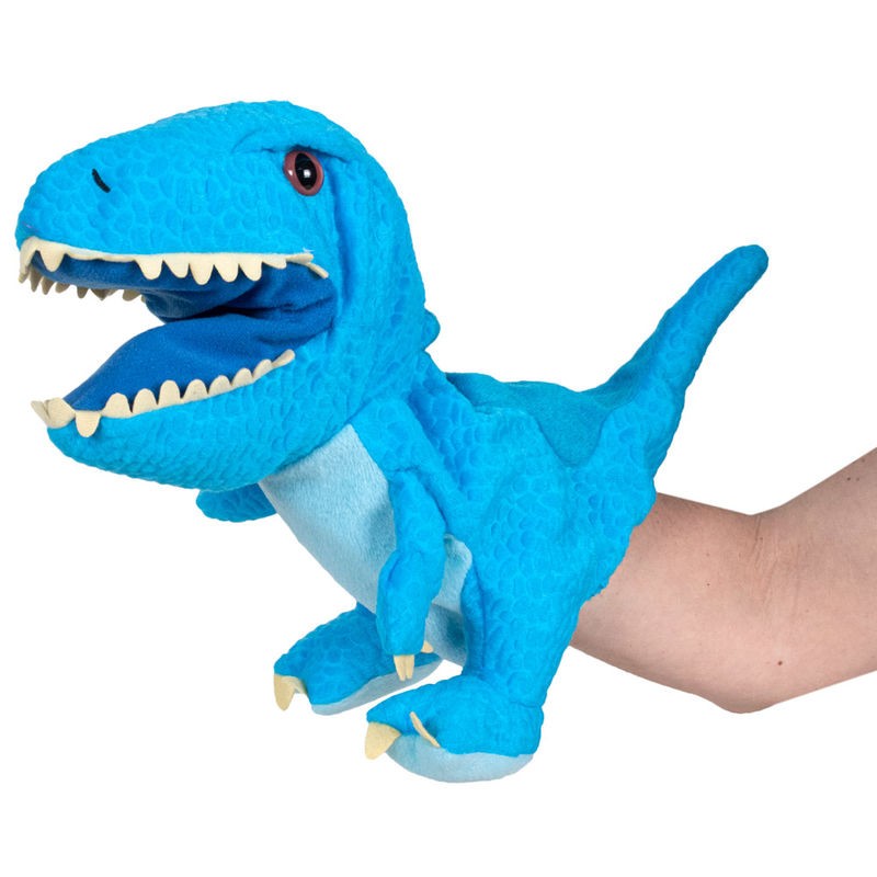 Peluche marioneta Raptor Jurassic World 25cm