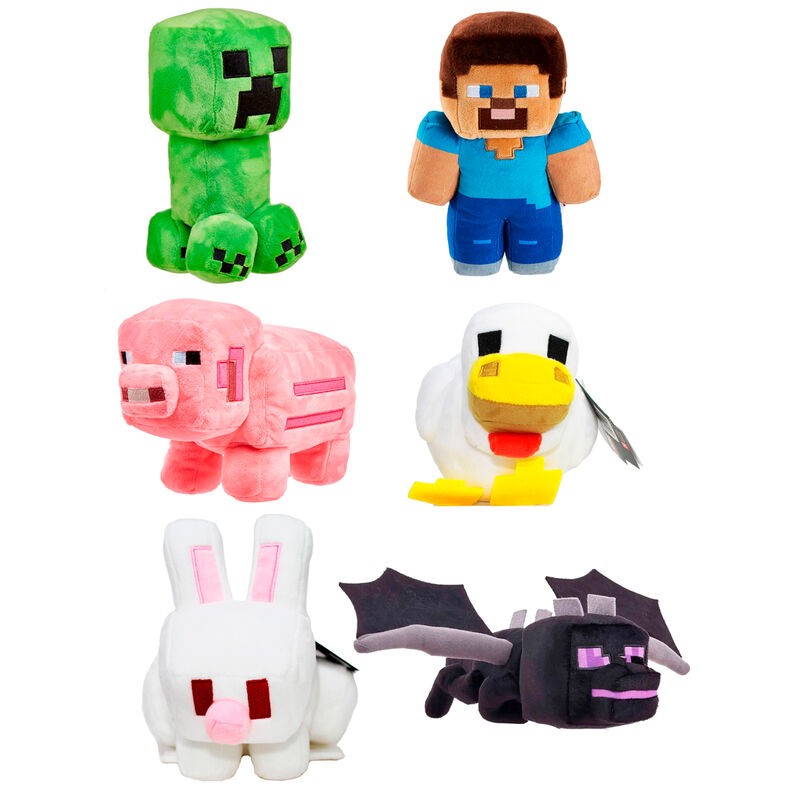 Peluche Minecraft 20cm surtido