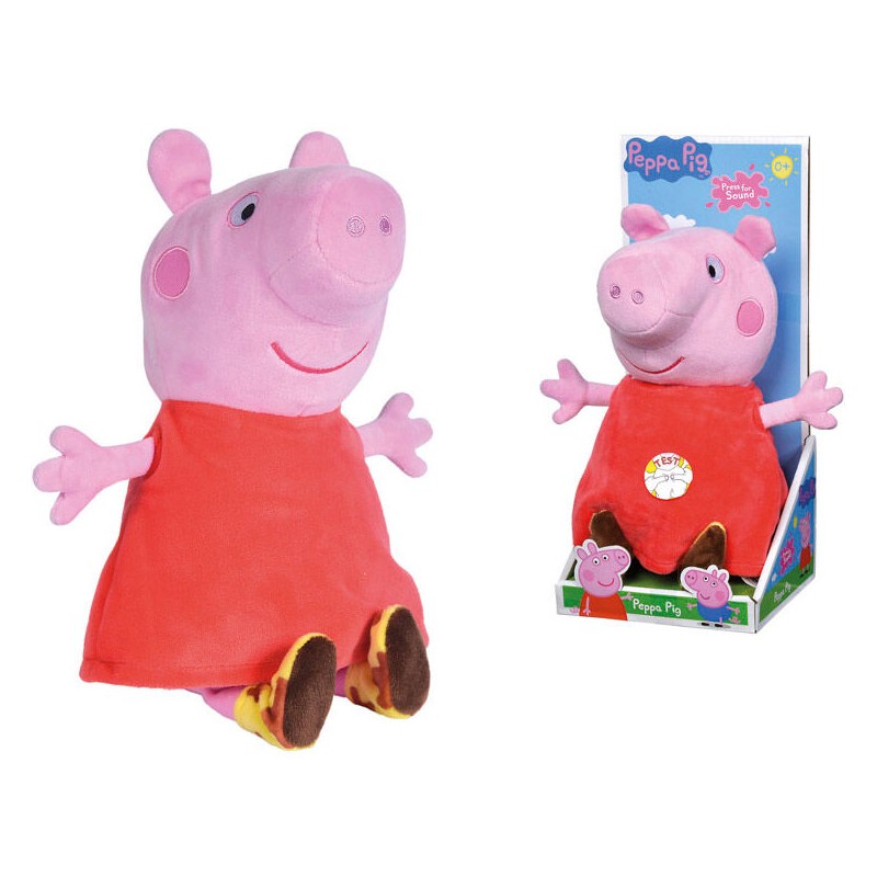 Peluche Peppa Pig 32 cm sonido