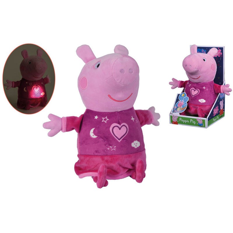 Peluche Buenas Noches Peppa Pig 32cm sonido