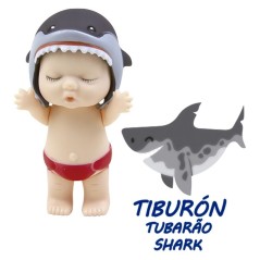 Muñeco Bebe Animales Marinos 8cm surtido