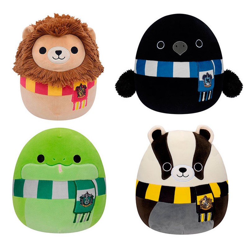 Peluche Casas Harry Potter Squishmallows 25cm surtido