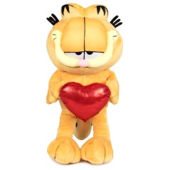 Peluche corazon Garfield 36cm