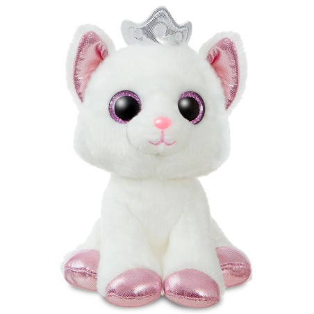 Peluche Gato blanco soft 18cm