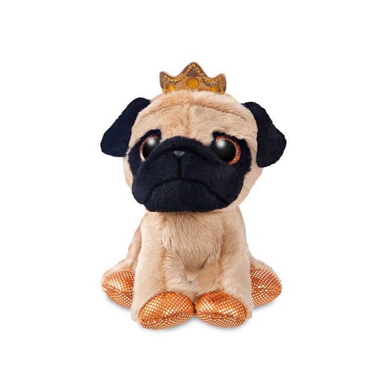 Peluche Perro Pug soft 18cm