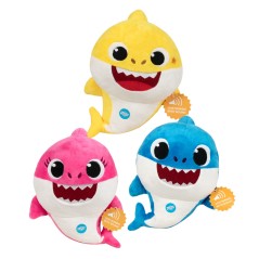 Peluche Baby Shark 17cm sonido surtido