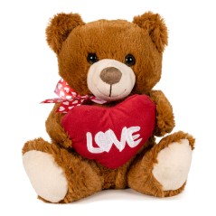 Peluche Corazon Animales 28cm surtido sólo 11.95€