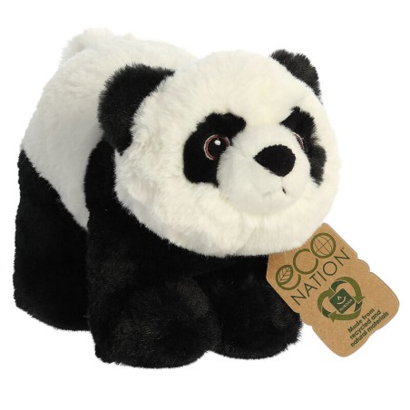 Peluche Panda Eco Nation 23cm